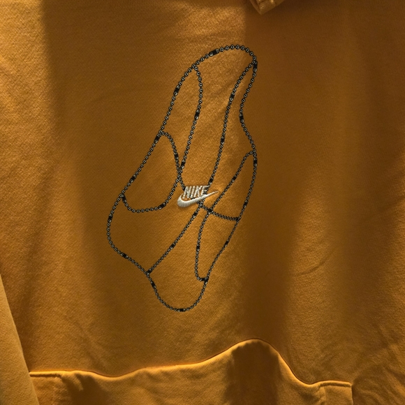 Nike Orange Hoodie - Picture 2 of 4